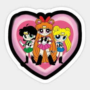 cute power girls Sticker